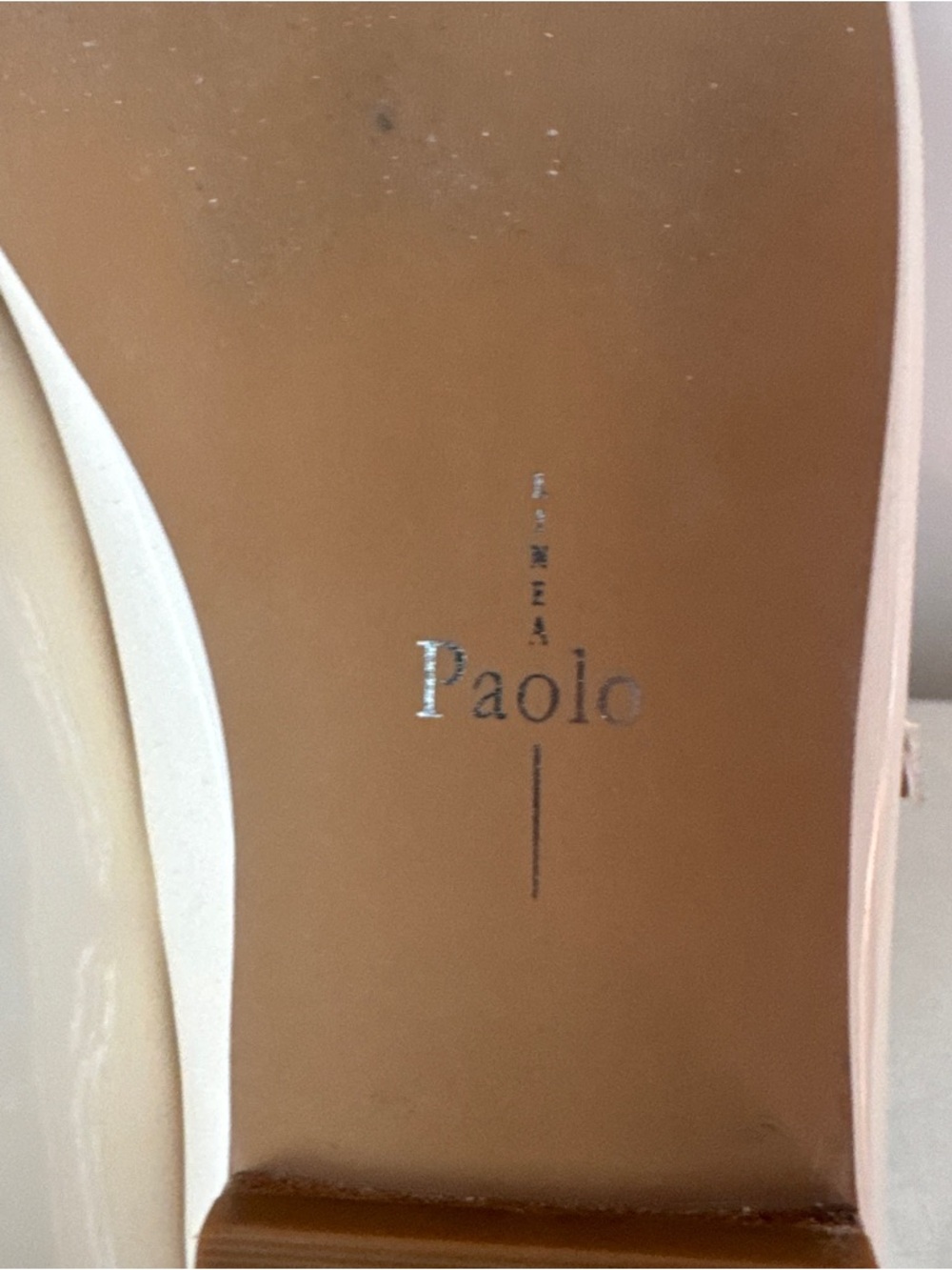 Cream Mary Jane Ballet Flat - Picture 6 of 7